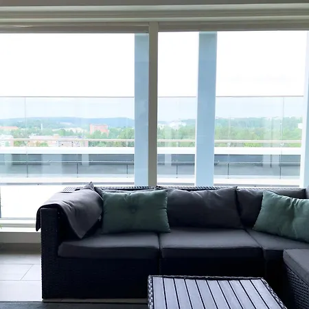 Aseman Portti - Stunning 1br 10th Floor Apartmán Kuopio