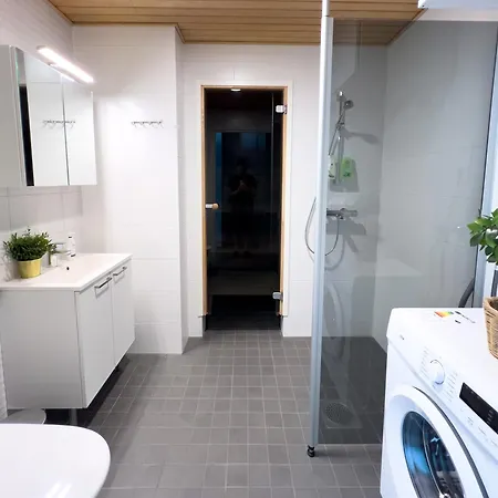 Aseman Portti - Stunning 1br 10th Floor Apartmán Kuopio