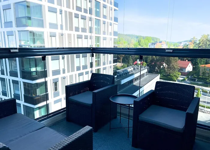 شقة Aseman Portti - Stunning 1br 10th Floor كوبيو