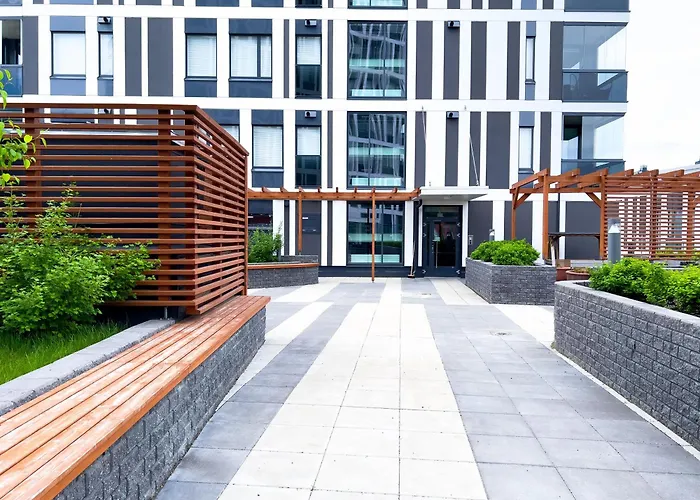 Aseman Portti - Stunning 1br 10th Floor شقة كوبيو