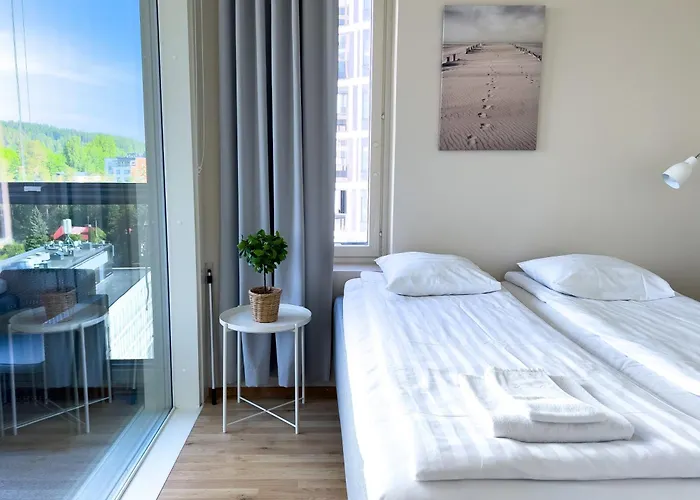 Aseman Portti - Stunning 1br 10th Floor شقة كوبيو