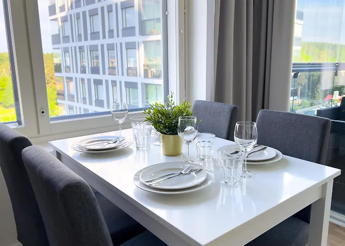 Aseman Portti - Stunning 1br 10th Floor كوبيو